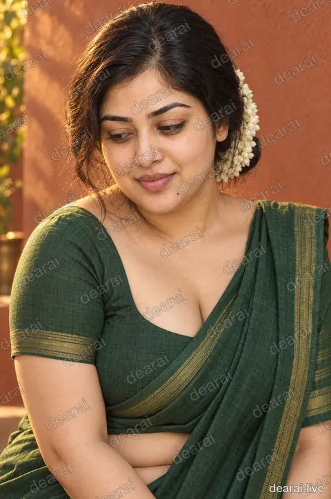 Revathi · Shy smile, terracotta evening · 2026-09-17